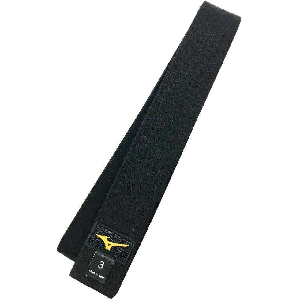 Ceinture Judo Noire Mizuno Japan IJF Kuro