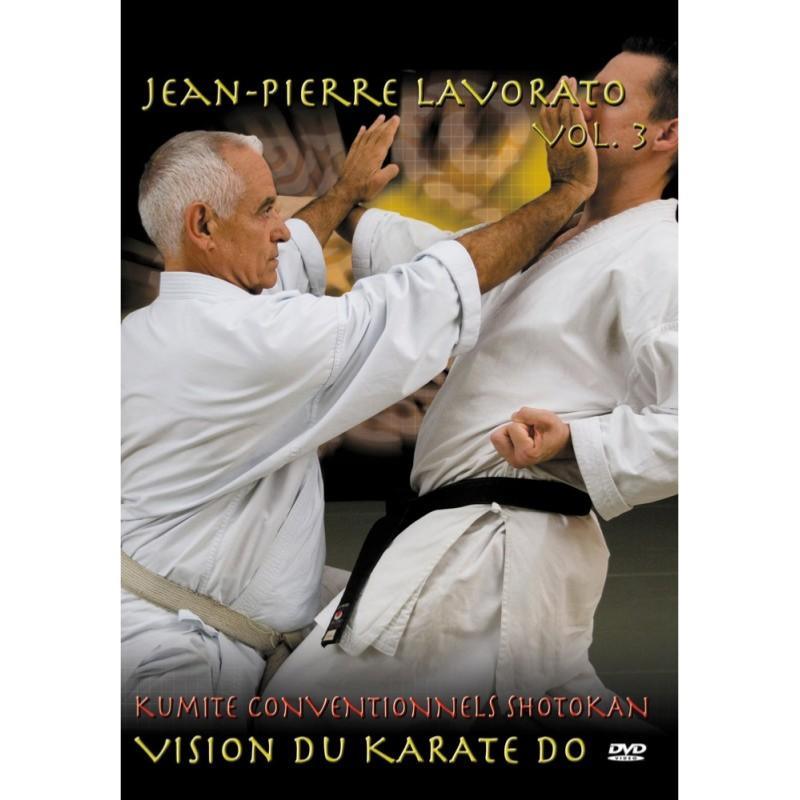 Karate Shotokan Vol 3 DVD by Jean-Pierre Lavorato demonstrating traditional kumite techniques and applications