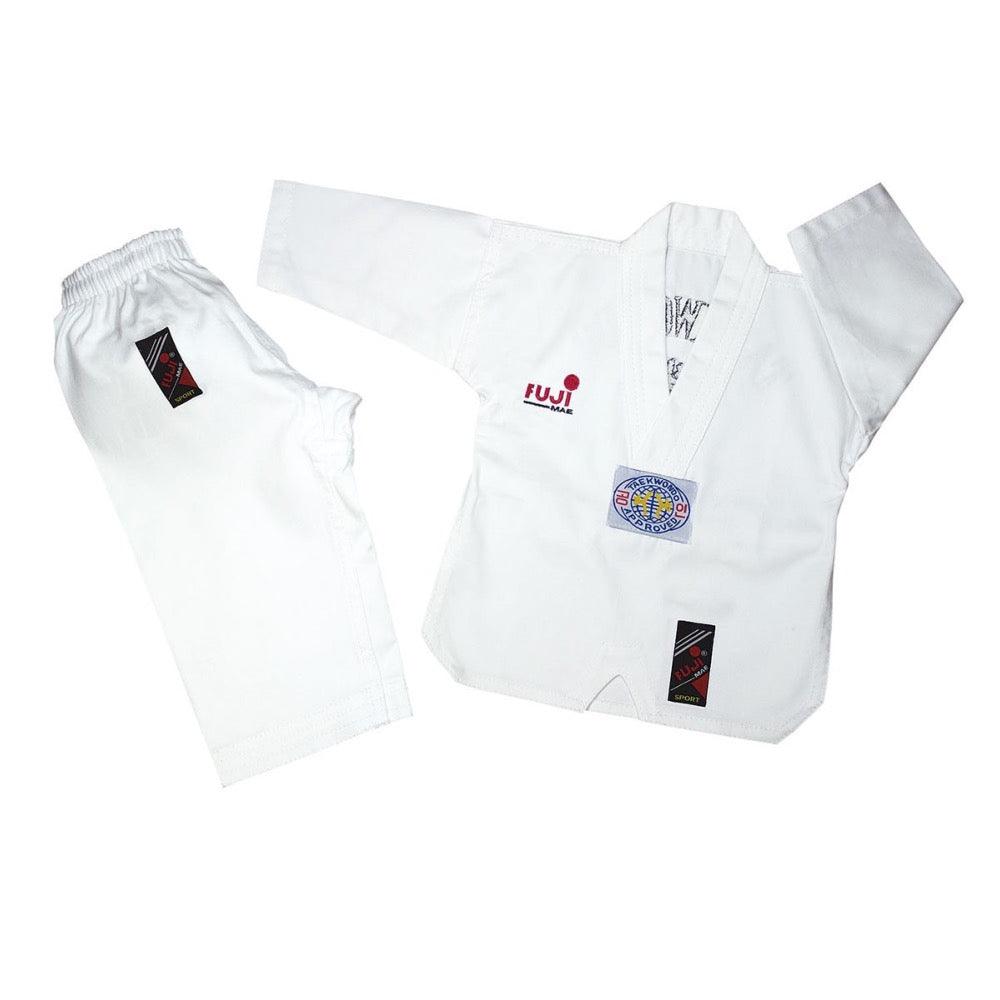 Dobok Taekwondo Bébé - FUJIMAE - Boutique des Arts Martiaux et Sports de Combat