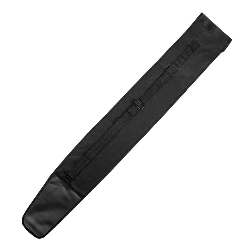 Black FUJIMAE durable polyester carrying case with adjustable shoulder strap for Jo, Bokken, and Tanto martial arts weapons.