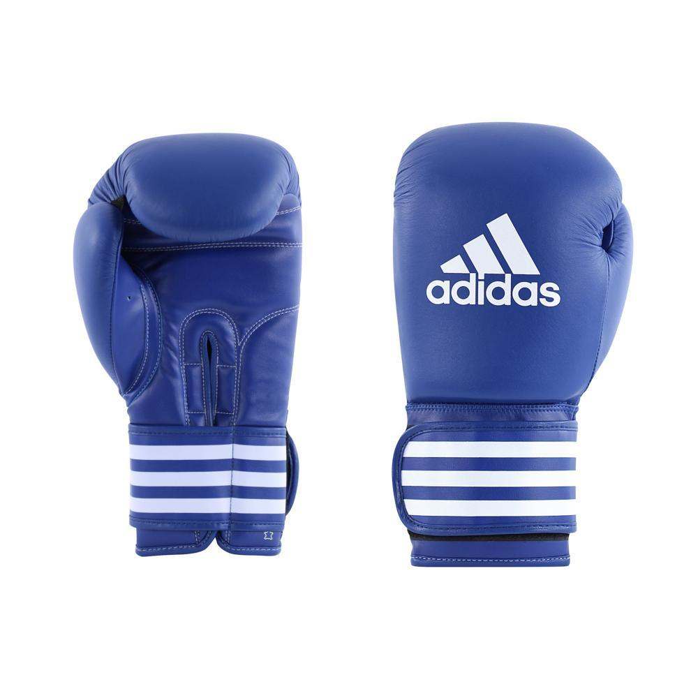 Gants de boxe Adidas Ultima cuir bleu