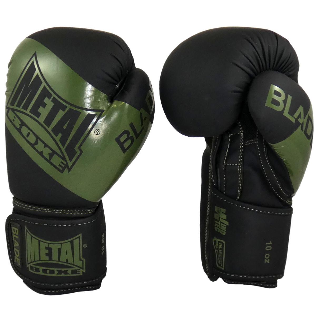 Gants de Boxe Metal Boxe Blade Noir Kaki