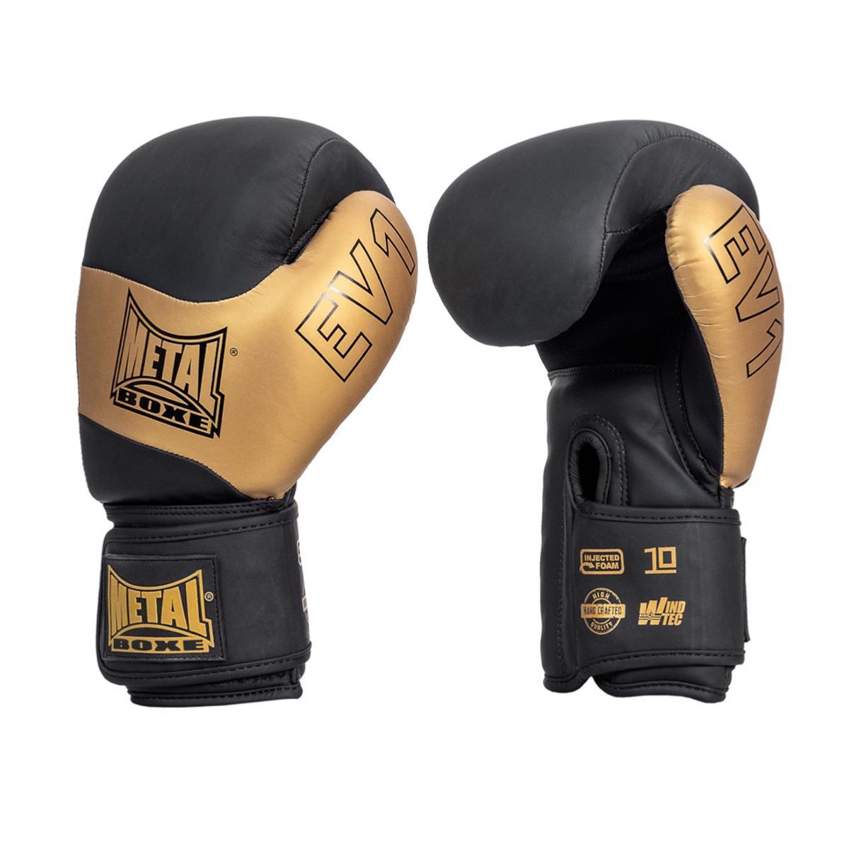 Gants de Boxe Metal Boxe EV1 Noir/Or