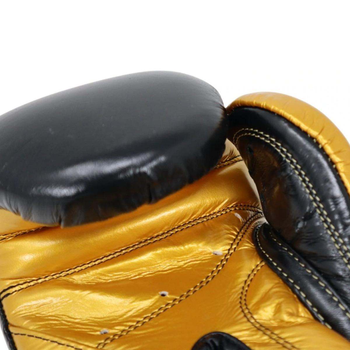 Gants de Boxe d'entraînement Reyes Pro High Precision Black Gold