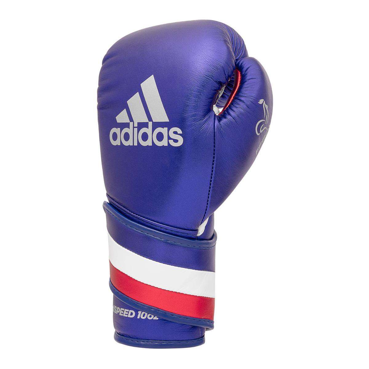Gants de Boxe intensif Adidas Speed 501 FFBoxe Bleu/Blanc/Rouge