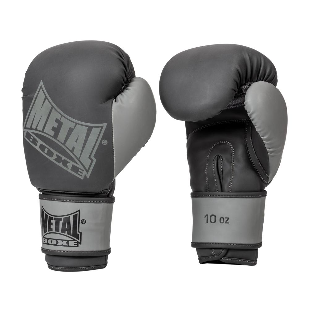 Gants de Boxe Compétition Metal Boxe Gris "épuisé"