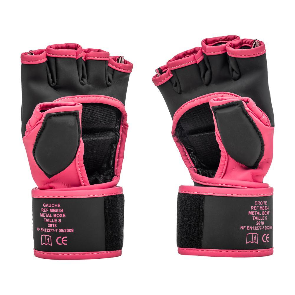 Gants de combat libre Fushia - Metal Boxe "épuisé"