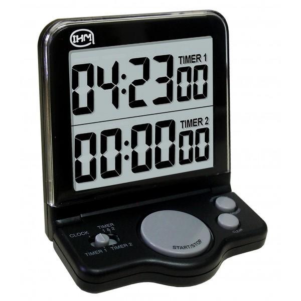 Minuteur compteur de table 2 décompteurs - Horloge IHM Moineau