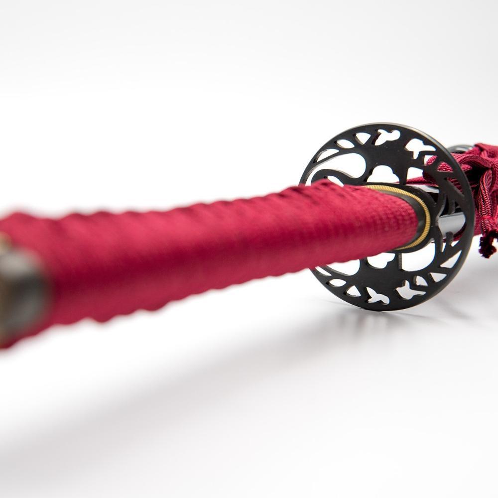 Iaïto, sabre d'entraînement en acier Tsuru
