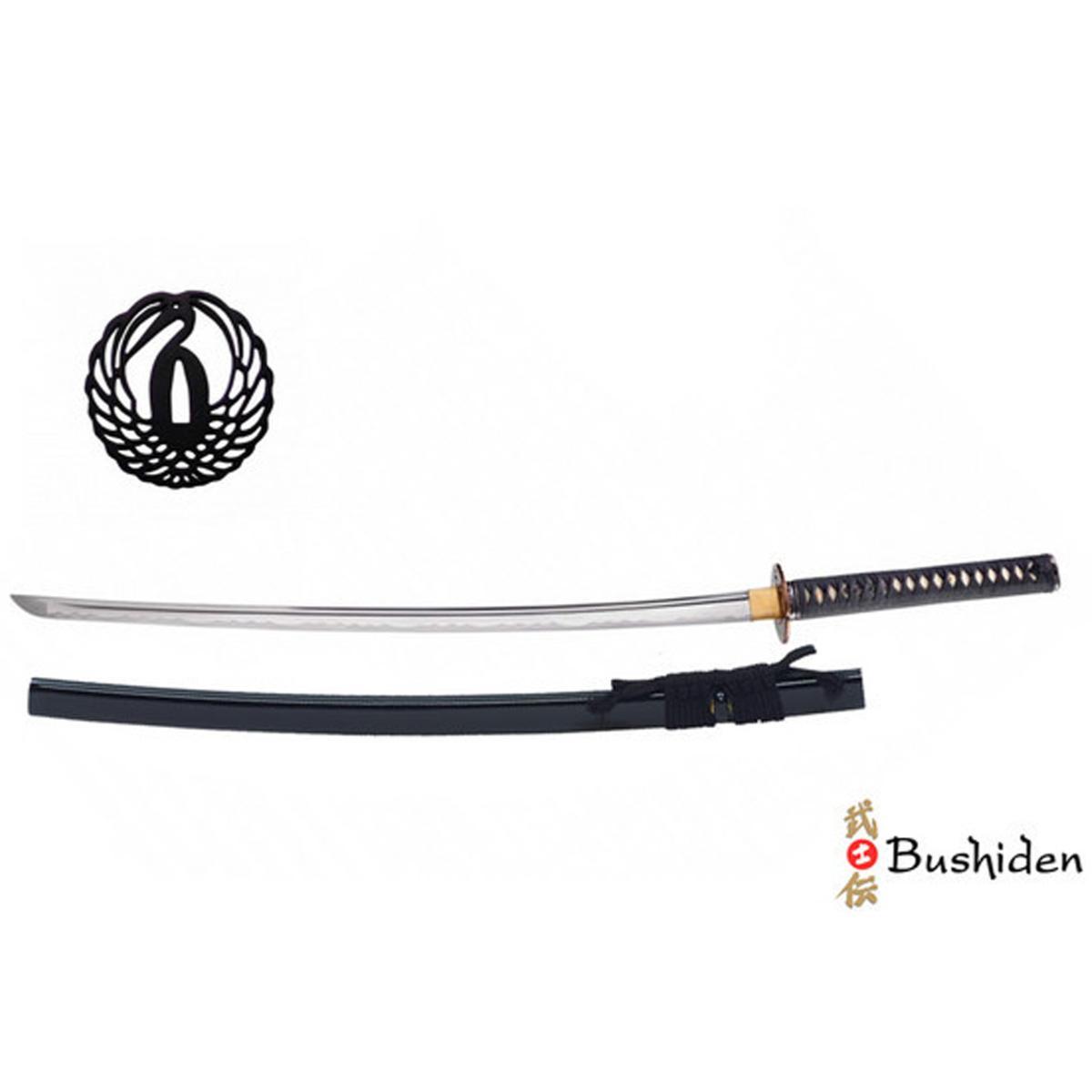 Iaïto, Sabre d'entraînement en acier Bushiden - Tancho 77 cm