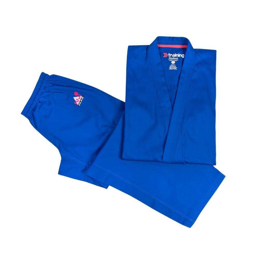 Kimono de Karate FUJIMAE training bleu