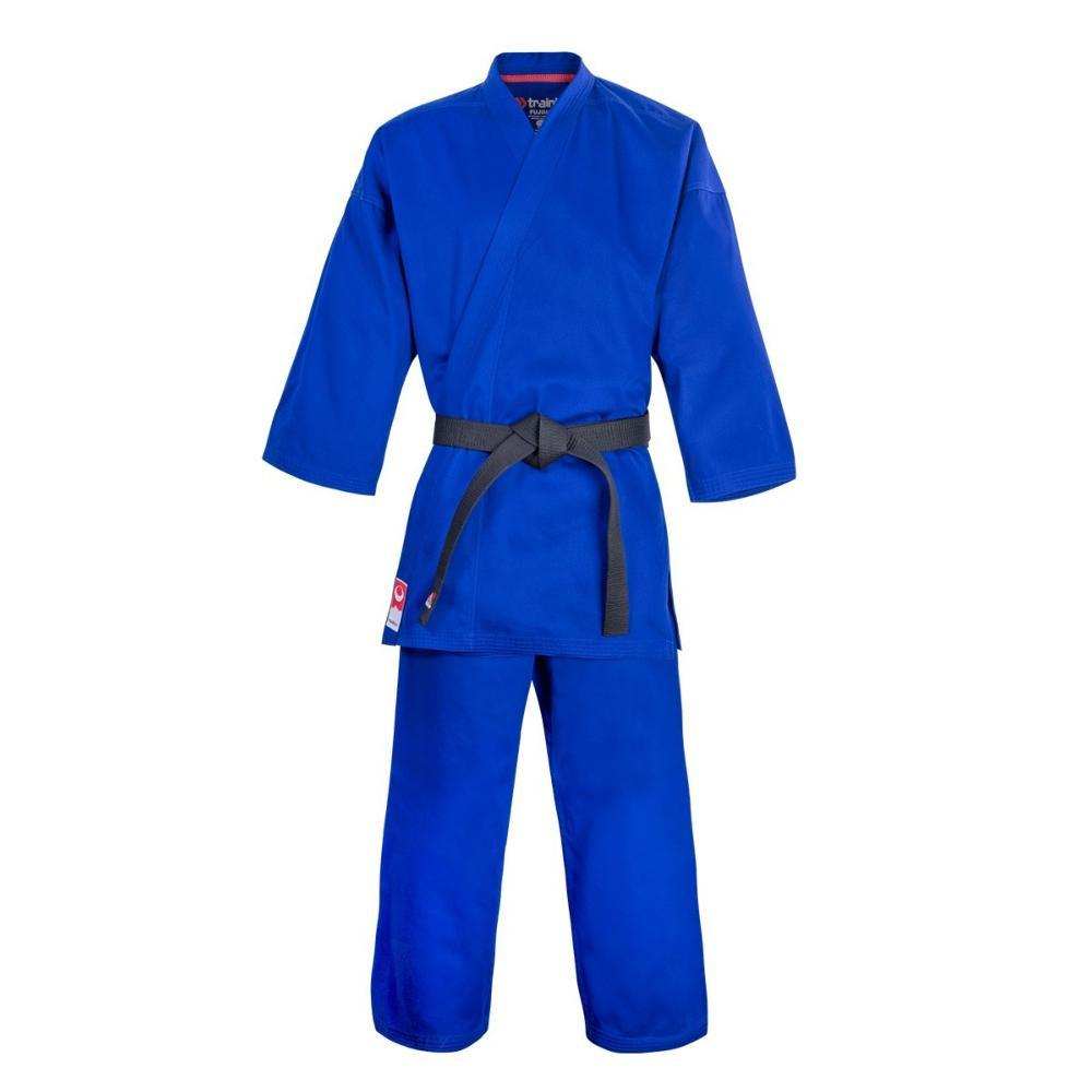 Kimono de Karate FUJIMAE training bleu