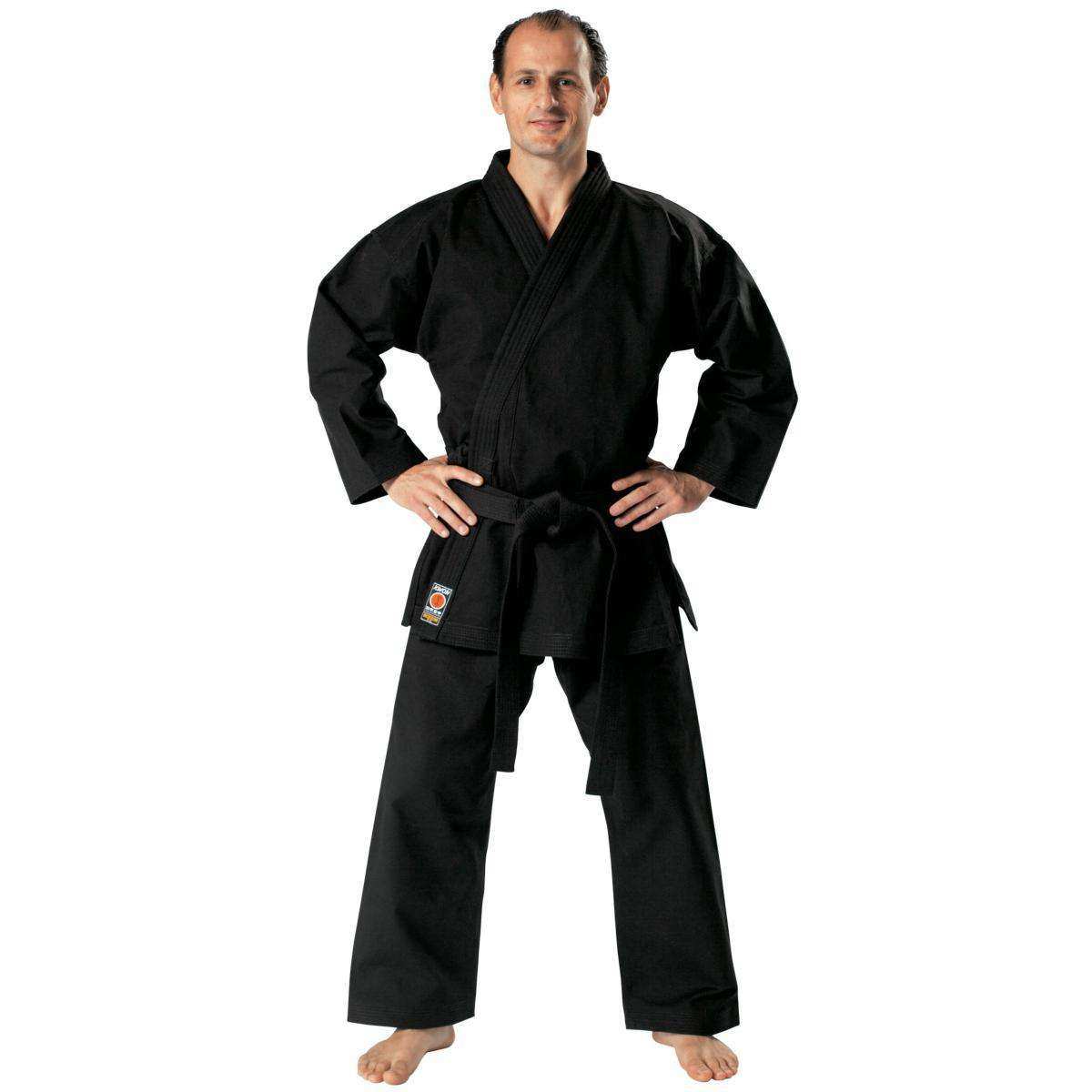Kimono de karate noir compétition - Kwon