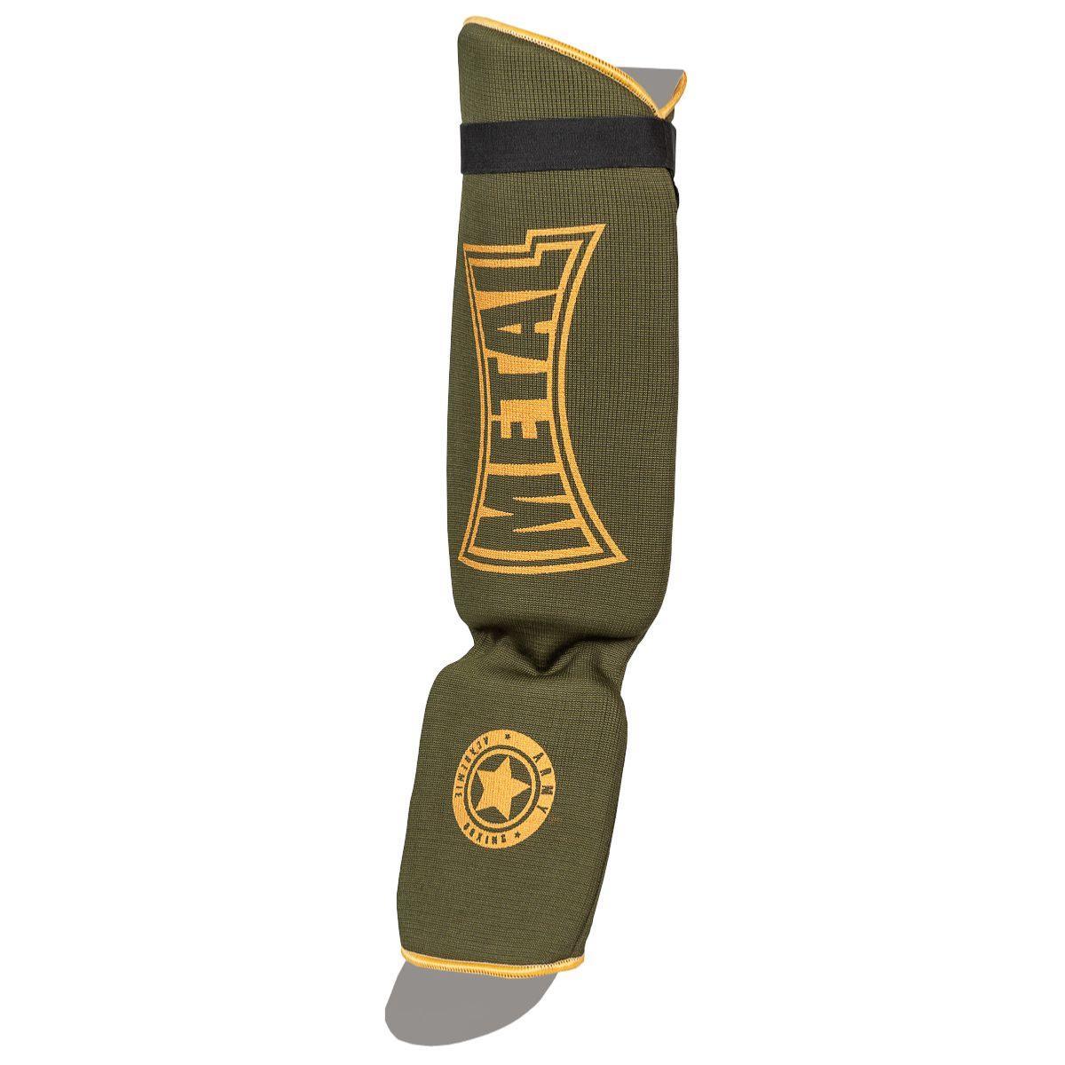 Protège tibia-pieds coton Metal Boxe Military