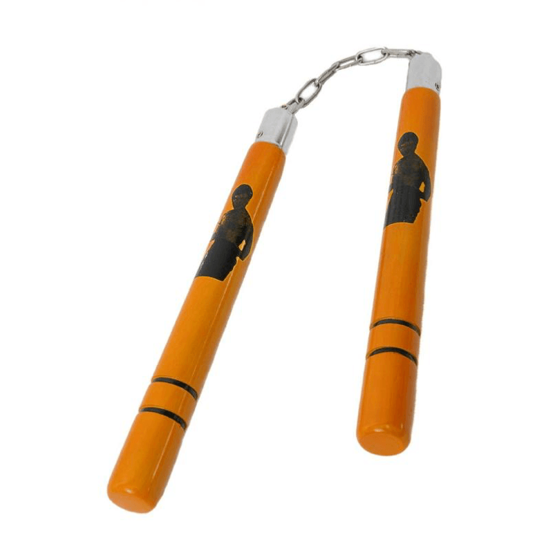 Nunchaku bois chaîne Bruce Lee