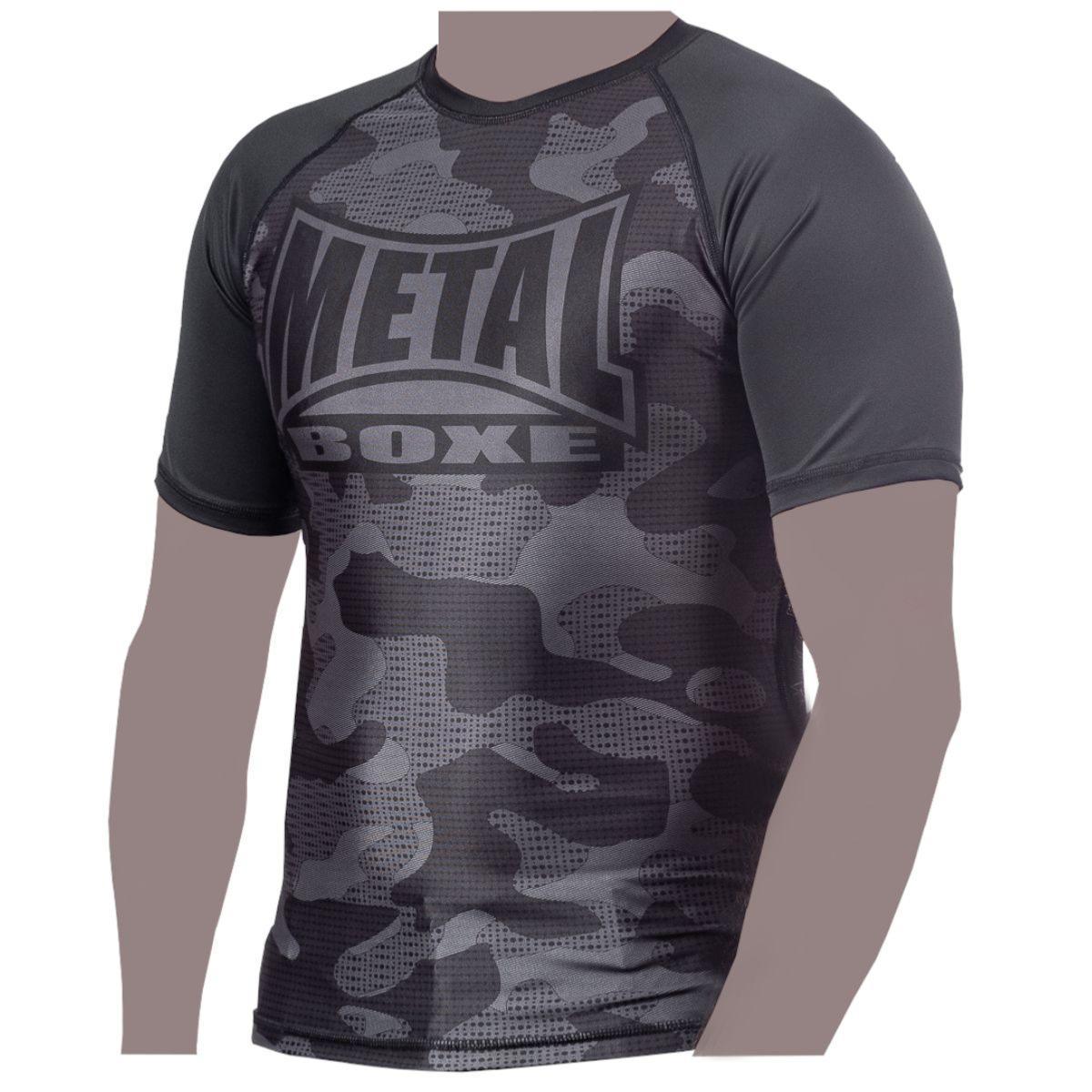 Rashguard Metal Boxe Camo/Noir MBTEX107N