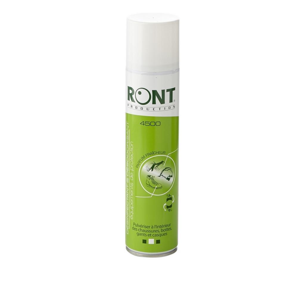 Spray désinfectant et désodorisant Ront Production pour gants, casques et chaussures, 405 ml