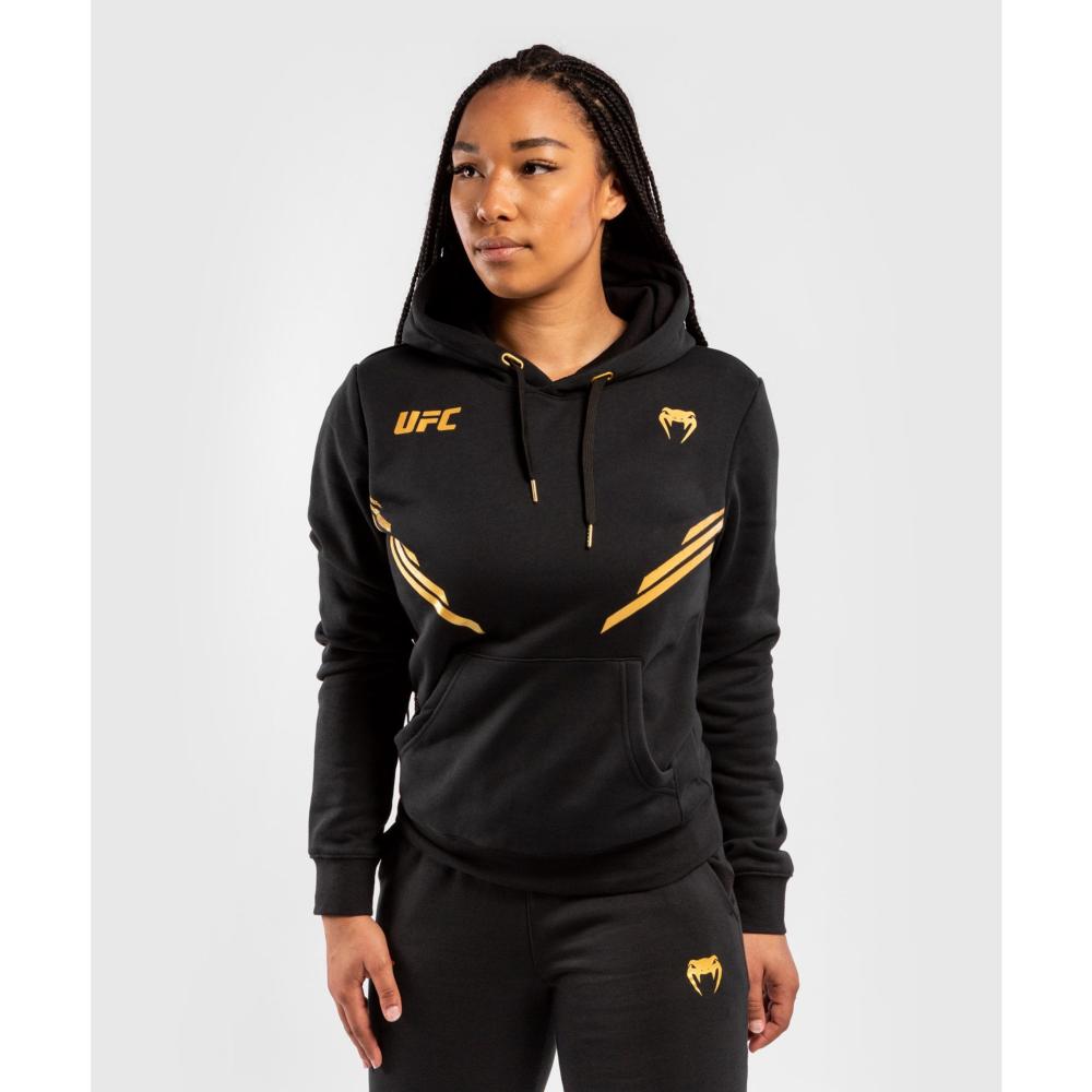 Sweatshirt femme UFC Venum Replica Champion Noir/Or "épuisé"
