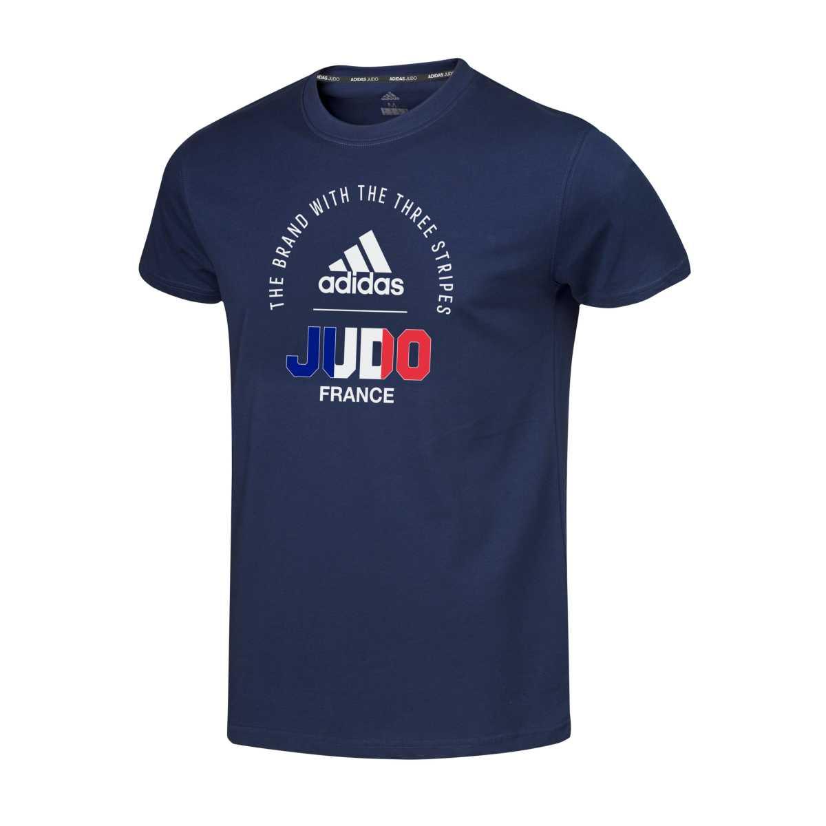 T-shirt Adidas France Judo National Line - Navy "épuisé"