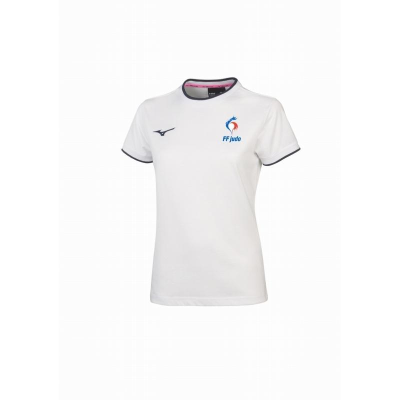 T-shirt Mizuno Equipe de France de Judo Femme "épuisé"