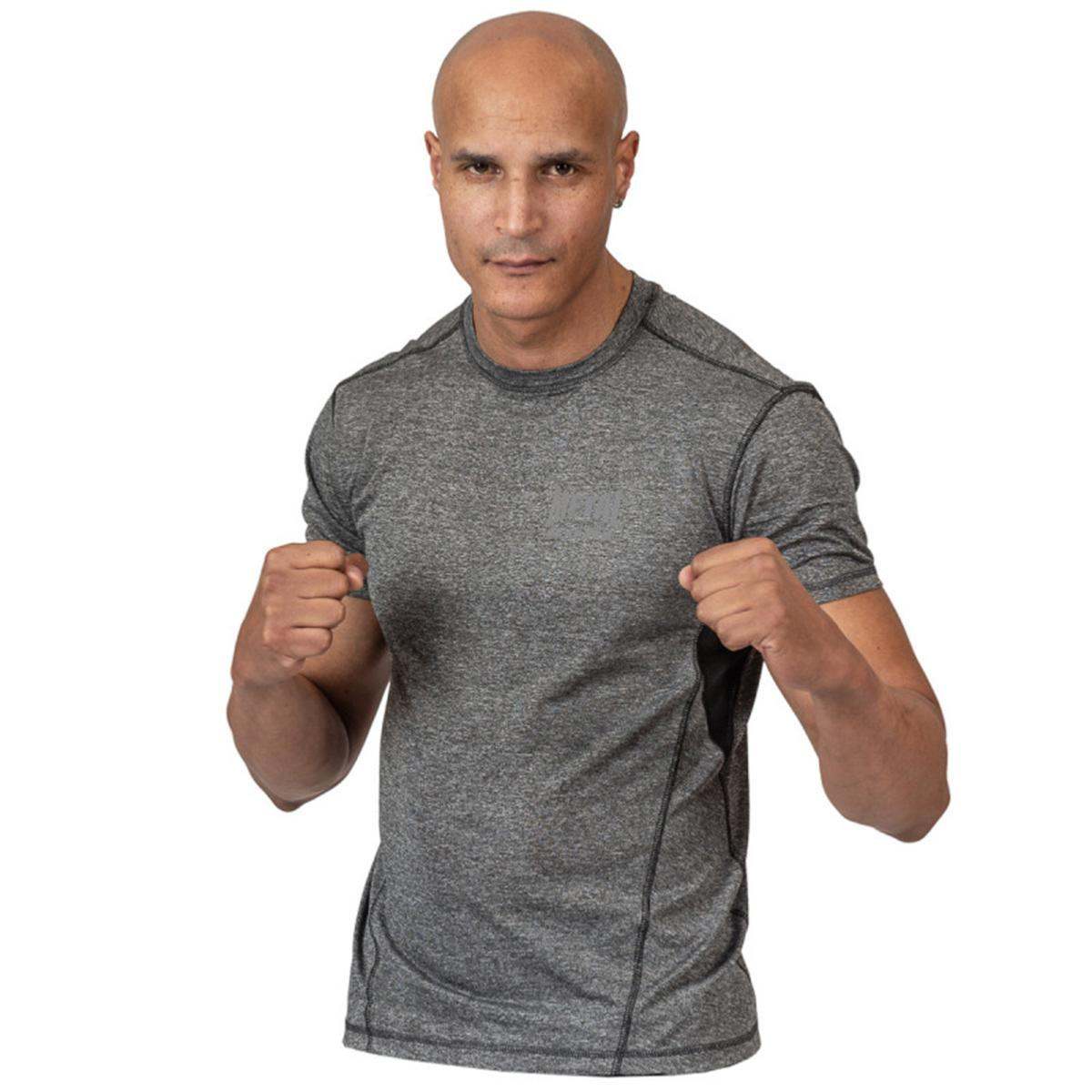 T-shirt Technic Metal Boxe - TC102 - Noir/Gris