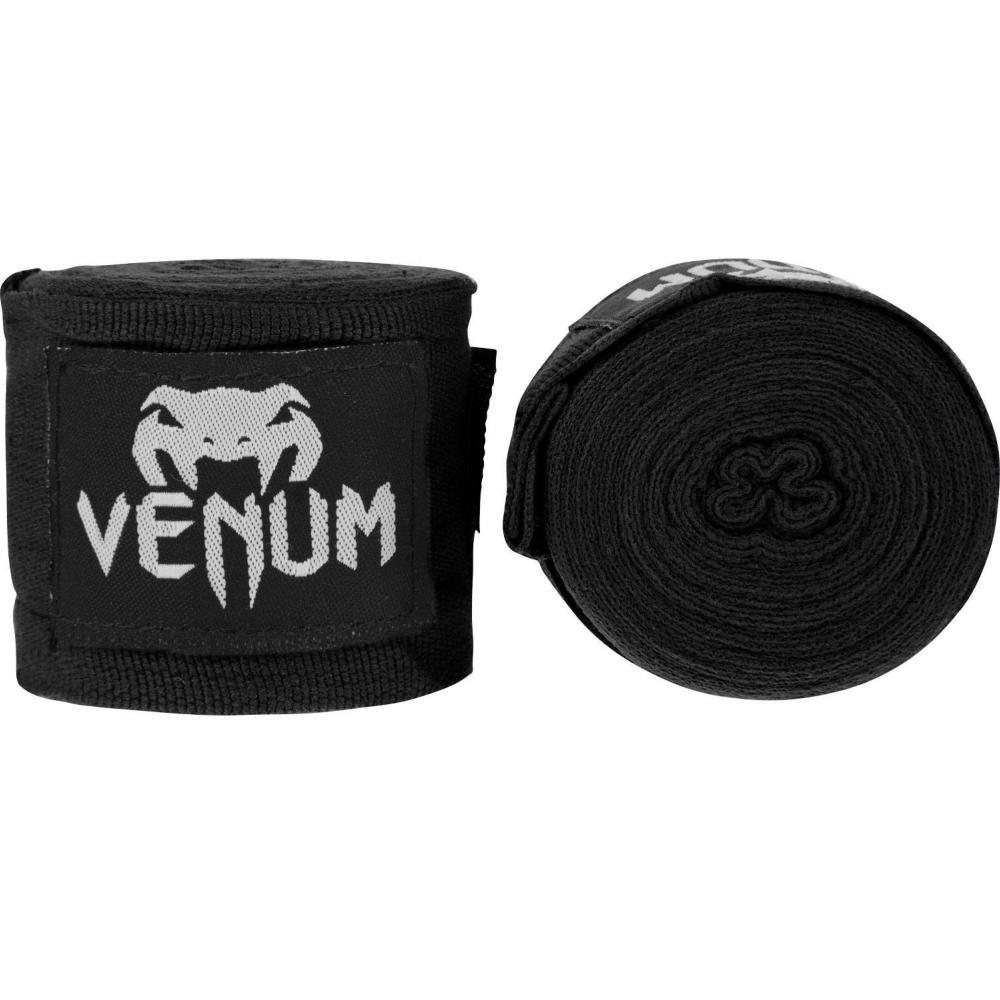 Bandes de boxe Venum 400 cm - Boutique des Arts Martiaux - Noir - Kontact