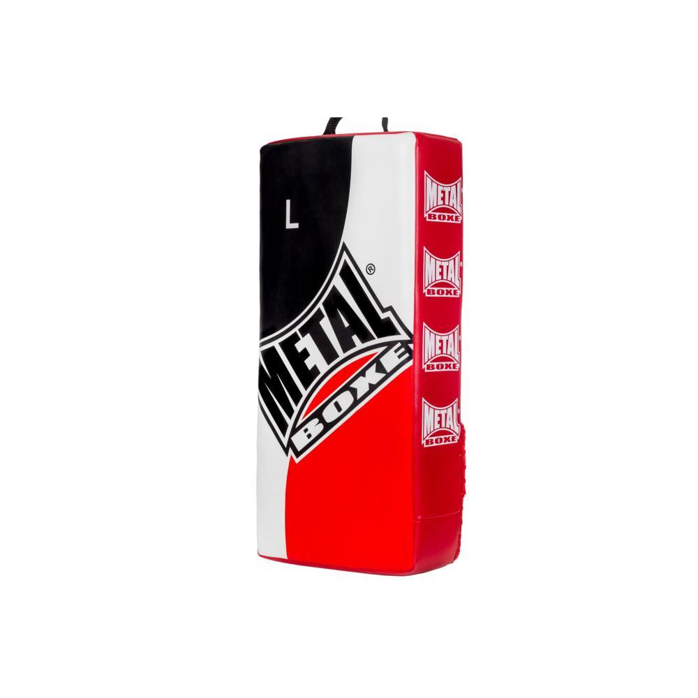 Bouclier de frappe Metal Boxe Club Line MB900 noir rouge blanc pour arts martiaux et boxe.