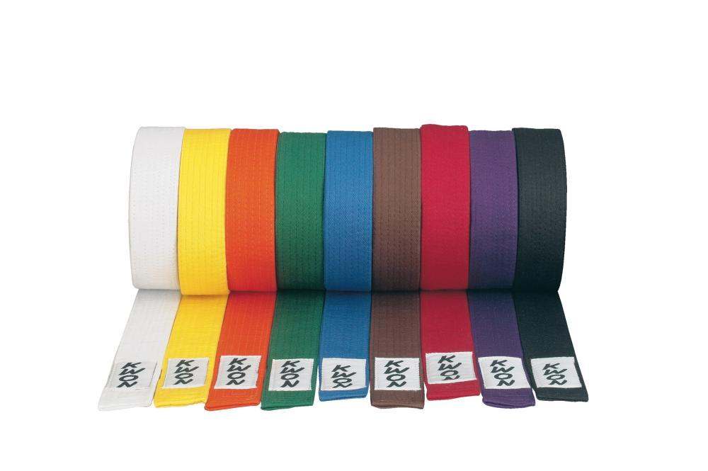 Ceinture piquée Arts Martiaux et Budo Kwon - Boutique des Arts Martiaux