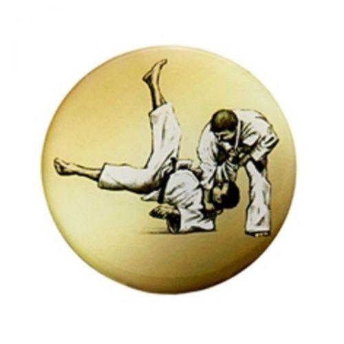 Centre autocollant Epoxy Judo 50 mm
