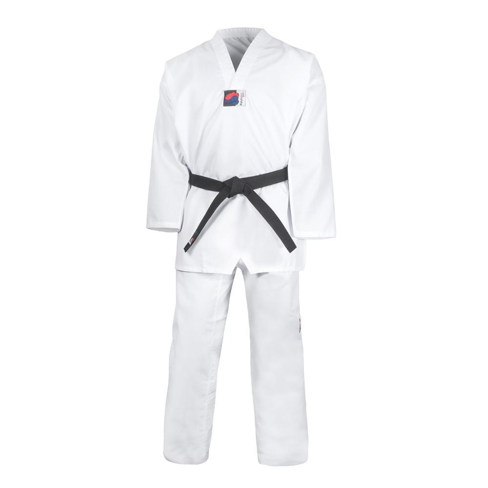 Dobok de Taekwondo Basic Col Blanc - FUJIMAE - Boutique des Arts Martiaux