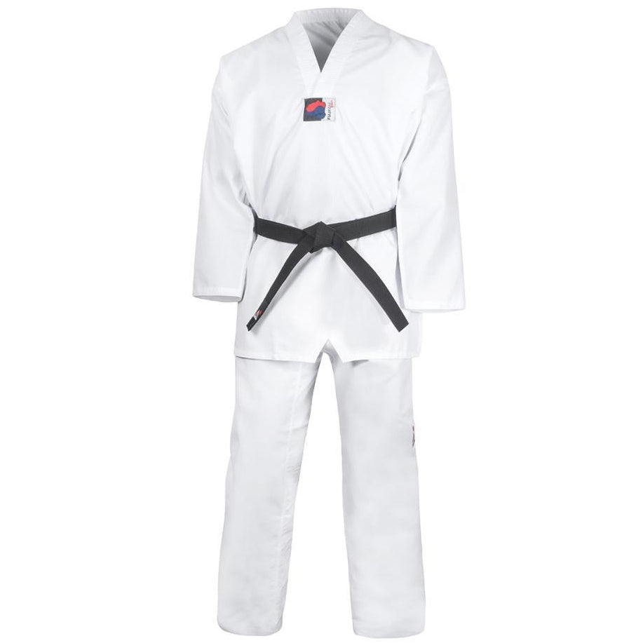 Dobok de Taekwondo Basic Col Blanc - FUJIMAE - Boutique des Arts Martiaux