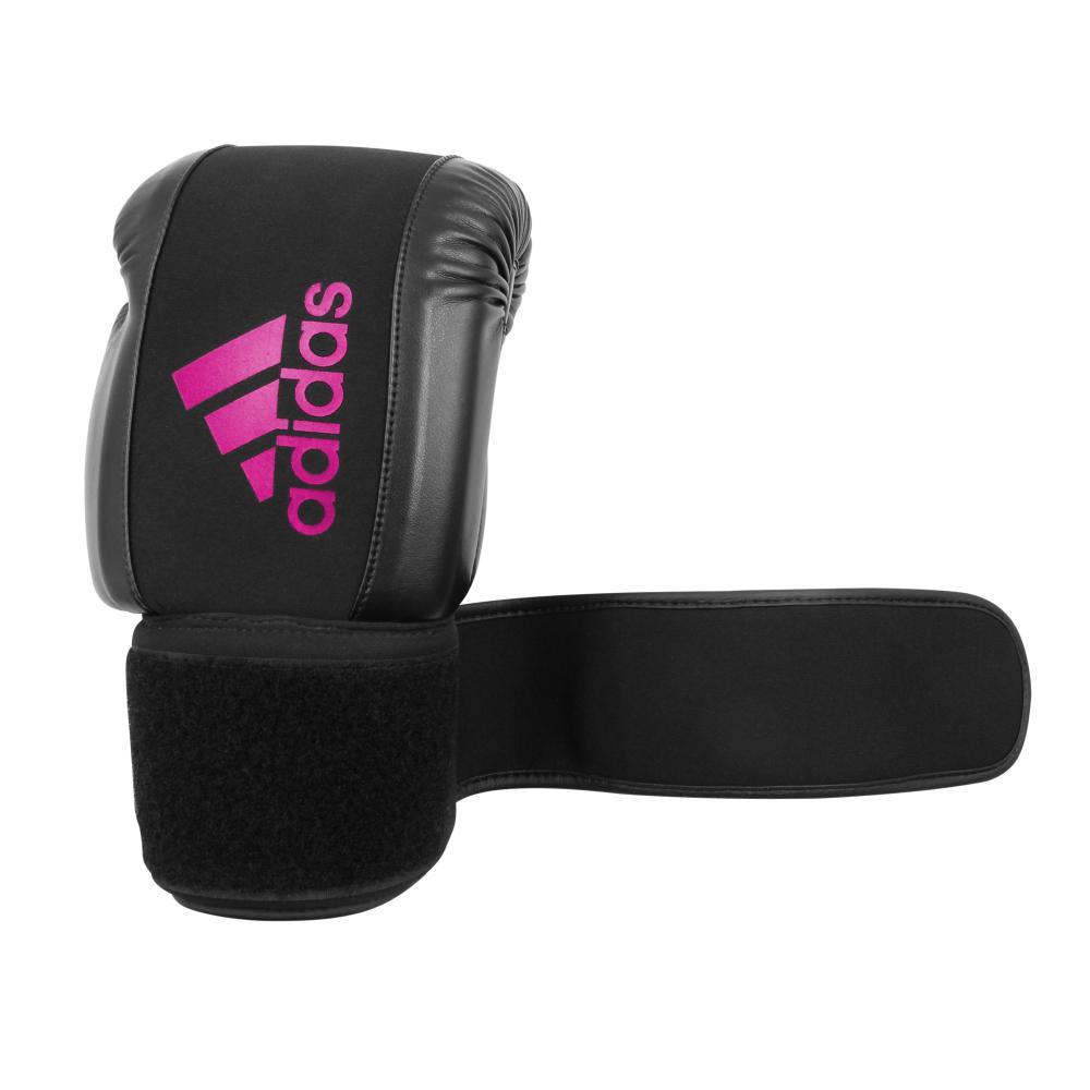 Gants de Fitness Boxing Adidas Aeroready Lavables - Noir/Rose - Boutique des Arts Martiaux et Sports de Combat