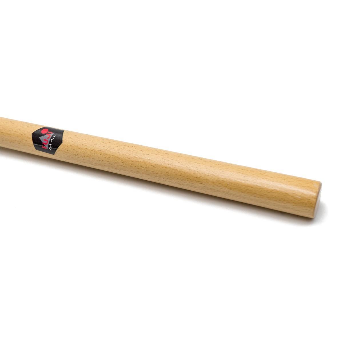 Jo Hêtre FUJIMAE natural beechwood martial arts stick for Aikido and Kobudo, adult size 128 cm