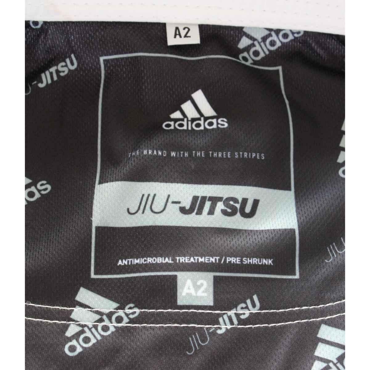 Adidas Jiu Jitsu Brésilien Gi label with antimicrobial treatment size A2