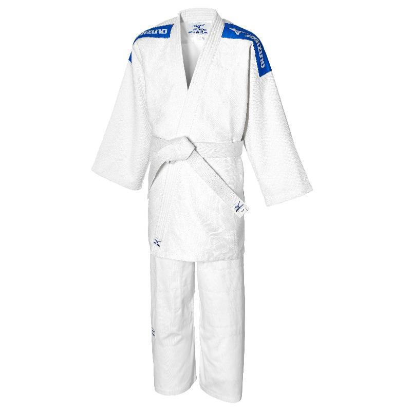 Kimono de Judo Kodomo Gi bande bleu (avec ceinture) - Mizuno - Boutique des Arts Martiaux