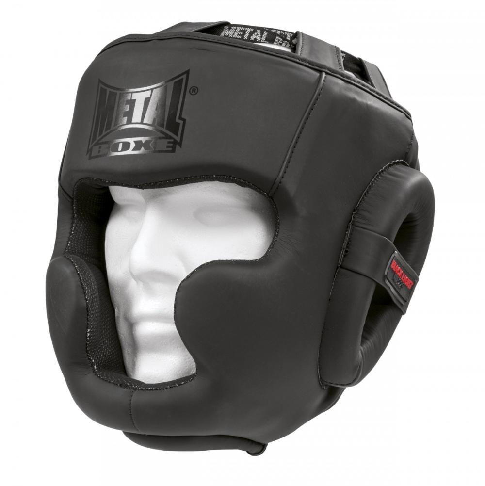 Casque de boxe intégral Black Light Metal Boxe
