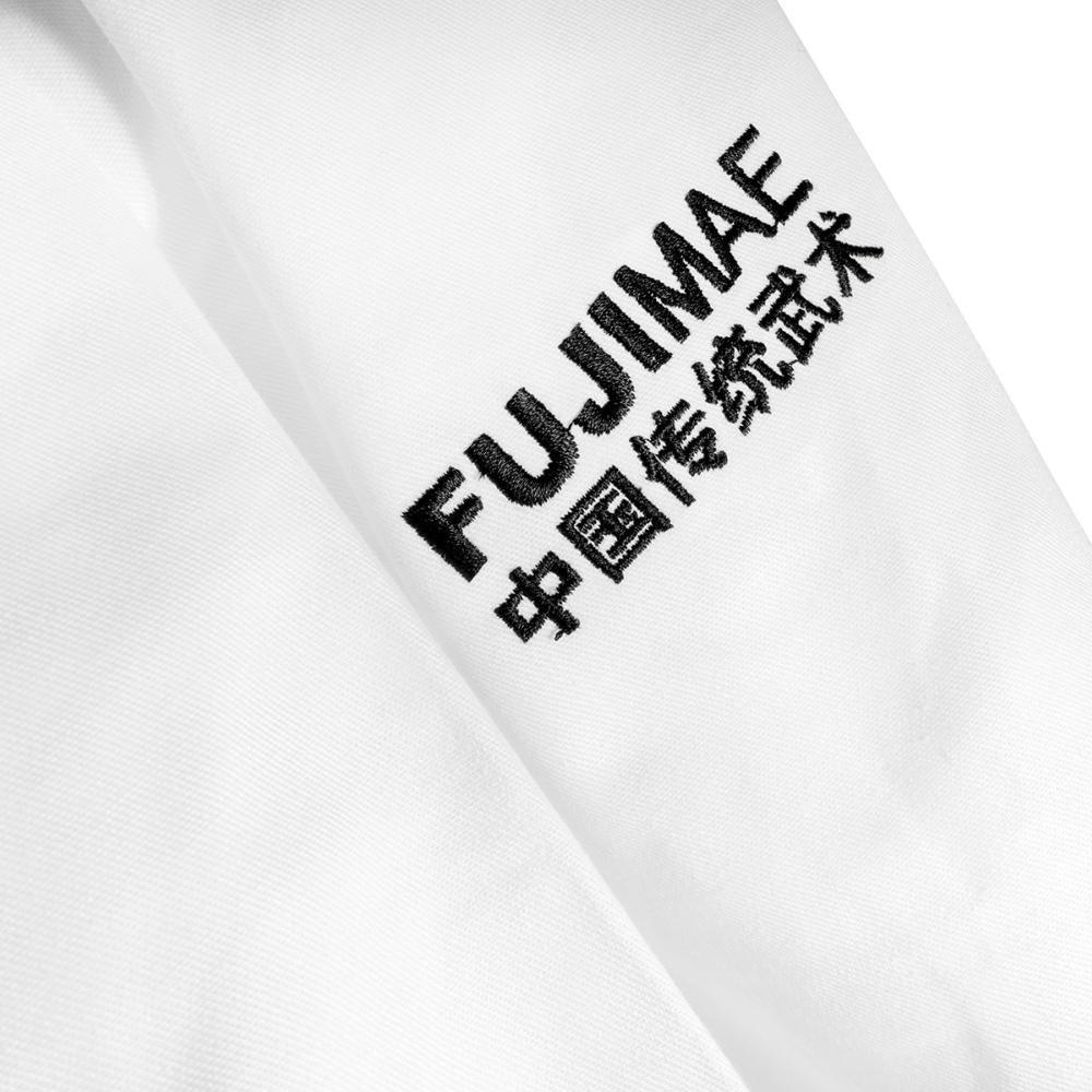 Taille élastique du pantalon de Kung Fu FUJIMAE blanc