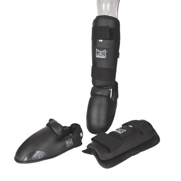 protections-tibias-pieds-metal-boxe