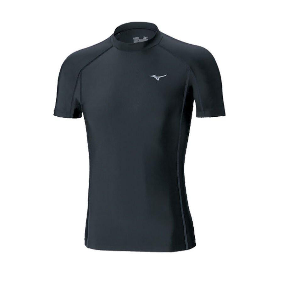 T-shirt de compression Mizuno Bio Gear Homme - Noir