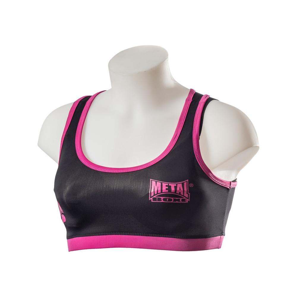 Brassière Metal Boxe TC115 fushia