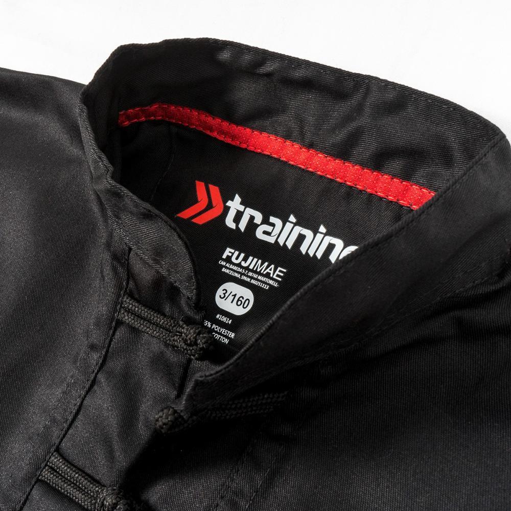 Tenue de Kung-Fu Noir FUJIMAE : Boutique des Arts Martiaux