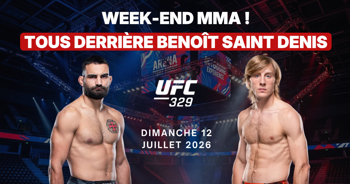 UFC 329 Benoît Saint Denis défi Pimblett McGregor retour spectaculaire ring MMA