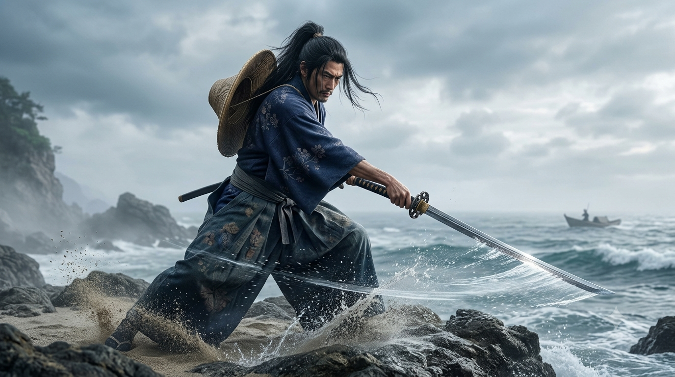 Sasaki Kojiro : portrait du sabreur vaincu par Musashi
