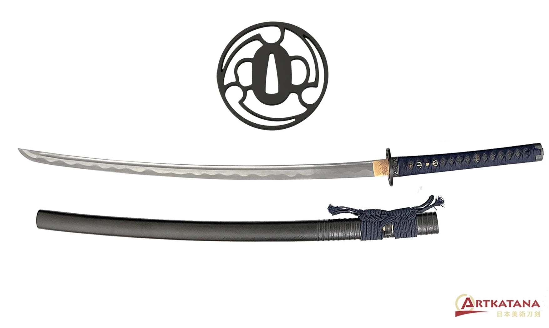 Katana en acier Artkatana - Battodo 71 cm