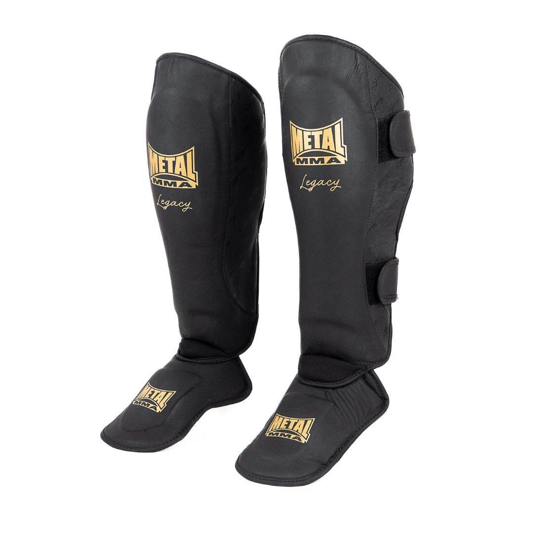 Protège Tibia-Pieds MMA LEGACY Metal Boxe | Boutique des Arts Martiaux