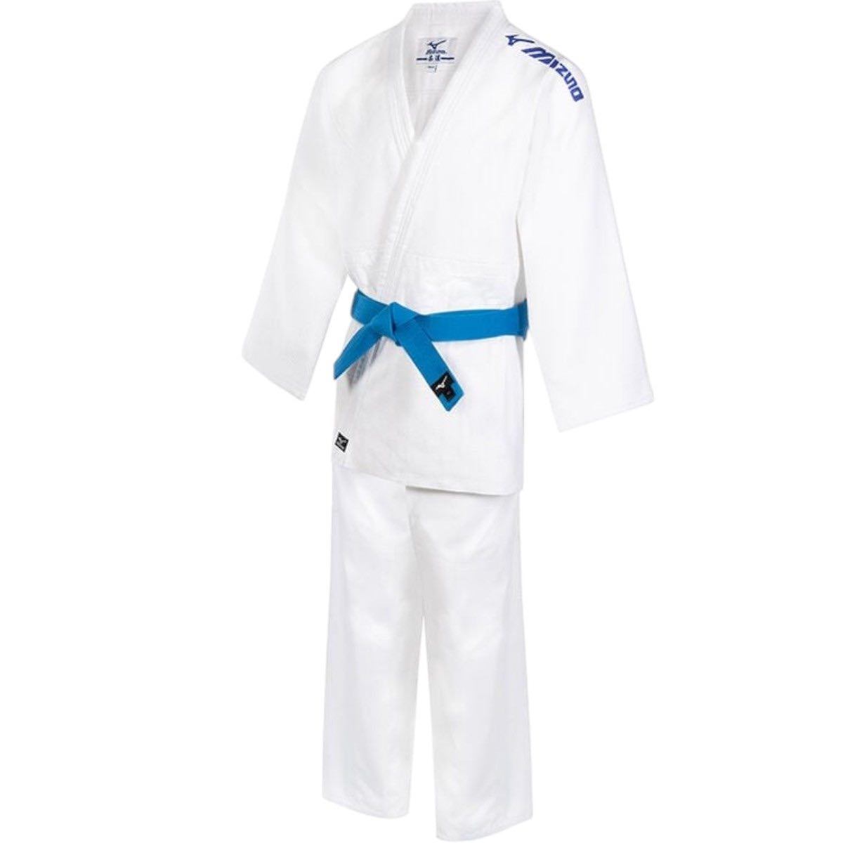 Kimono de judo Mizuno Keiko broderie Bleue