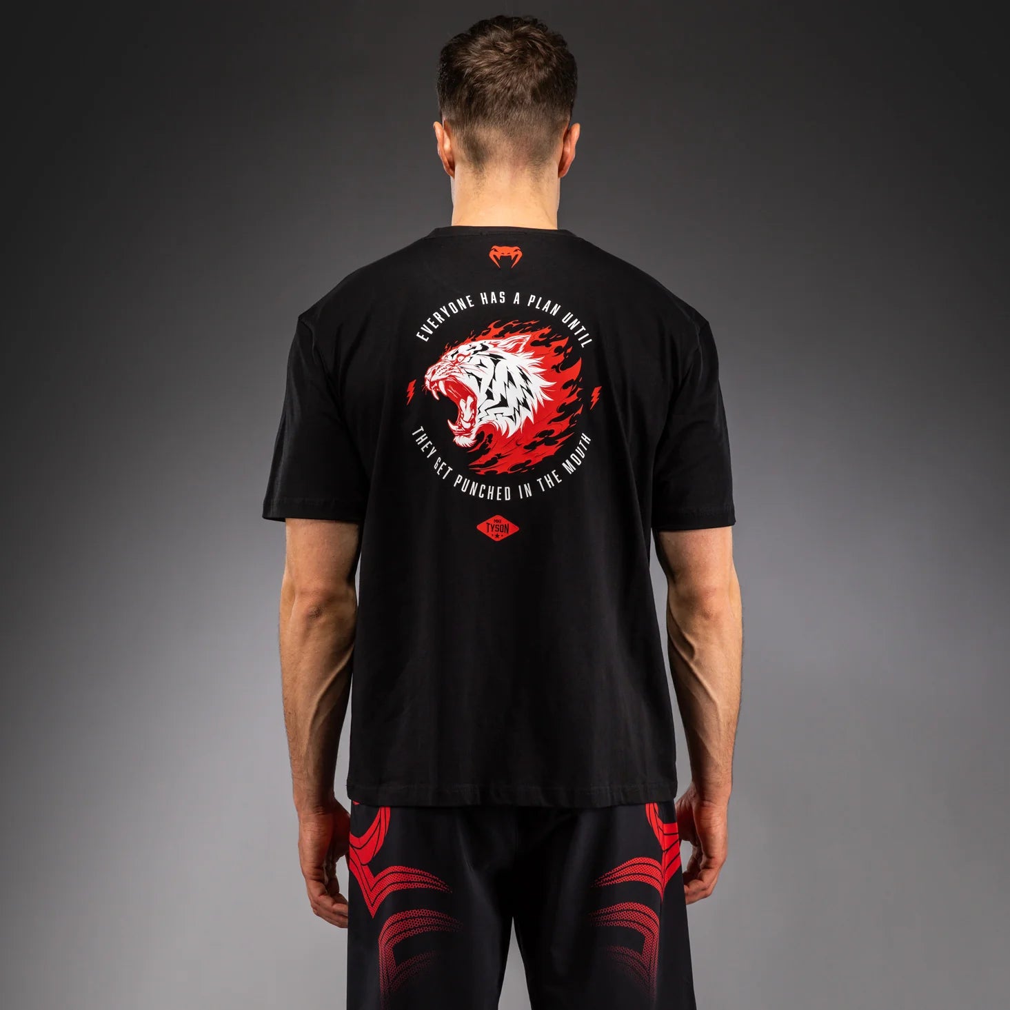 T-shirt Venum x Mike Tyson Tiger Noir