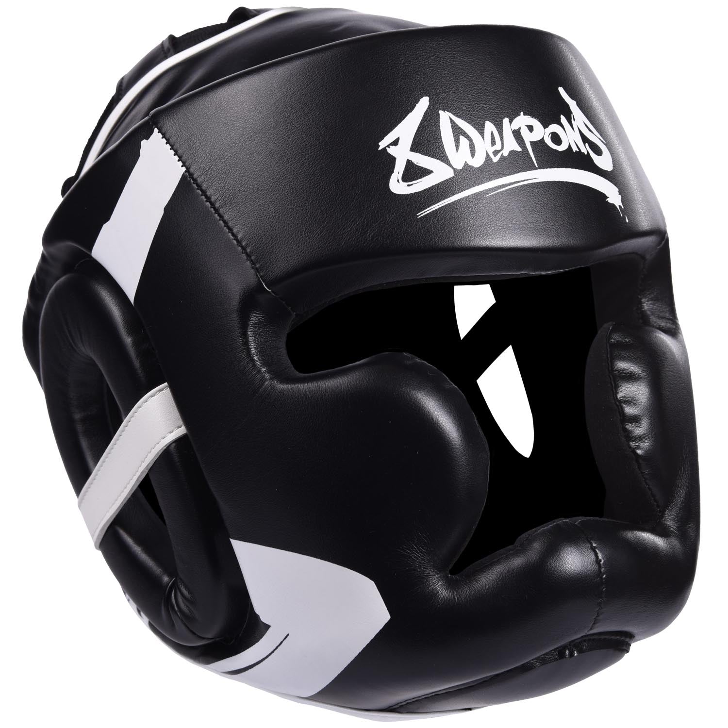 Casque de Boxe - 8 WEAPONS Unlimited - Noir/Blanc