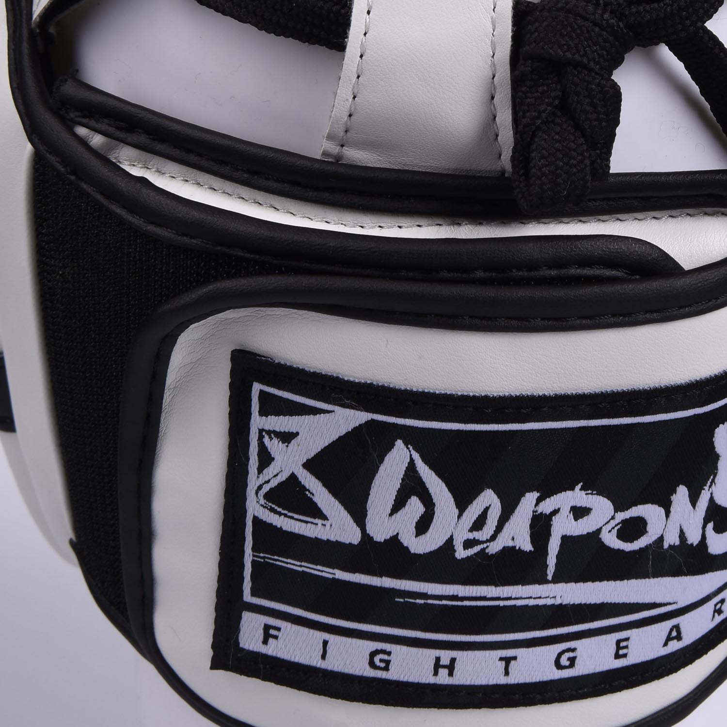 Casque de Boxe - 8 WEAPONS Unlimited - Blanc/Noir