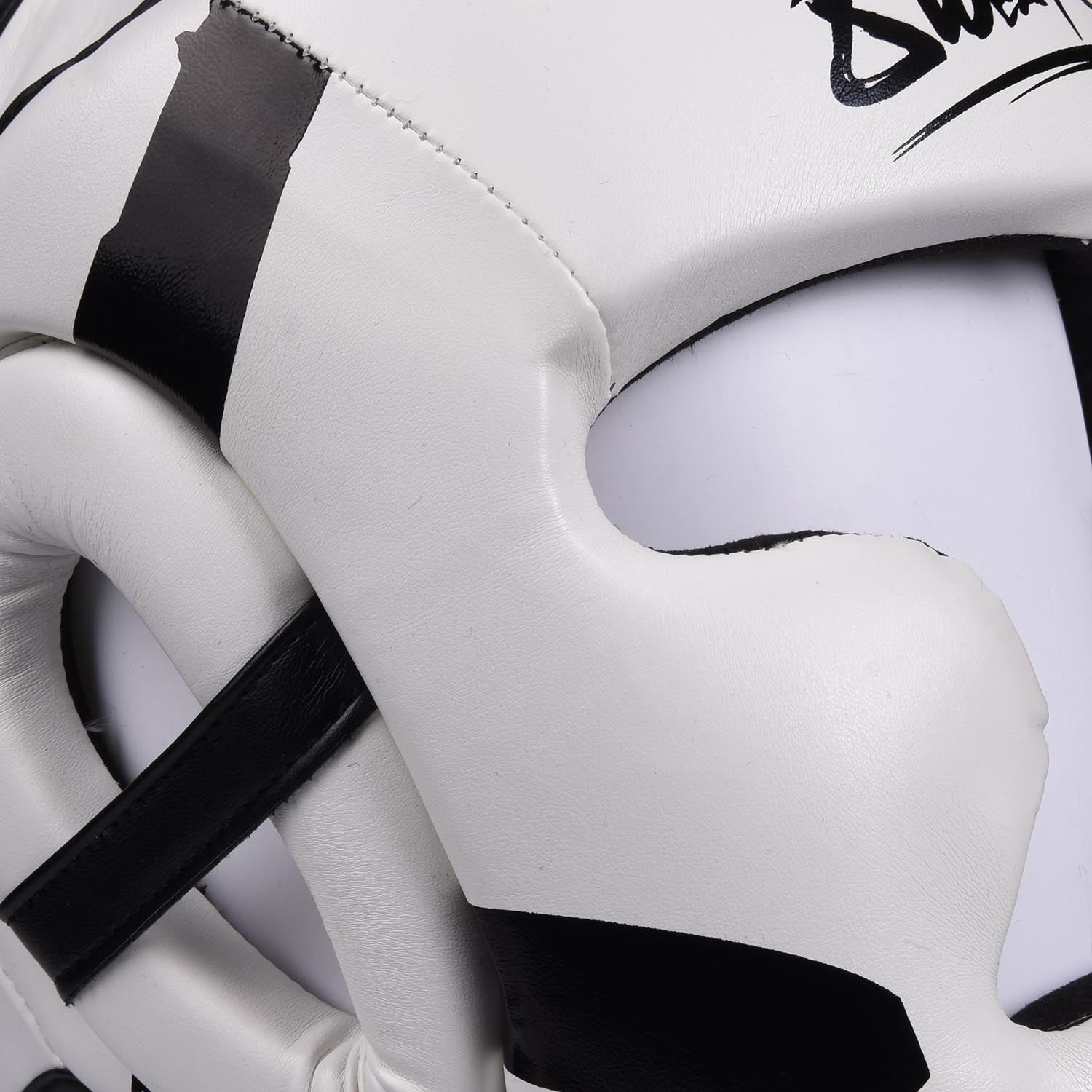 Casque de Boxe - 8 WEAPONS Unlimited - Blanc/Noir